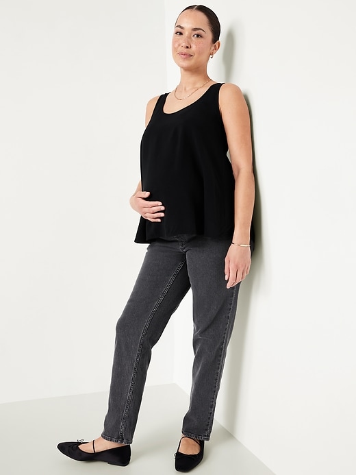 Image number 3 showing, Maternity Scoop-Neck Tank Top