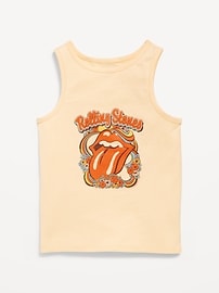 Image number 1 showing, Rolling Stones™ Fitted Graphic Tank Top for Girls