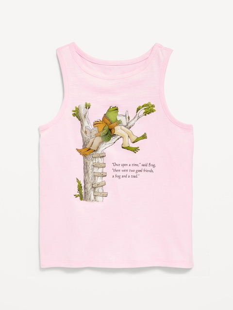 Toad and Frog™ Fitted Graphic Tank Top for Girls