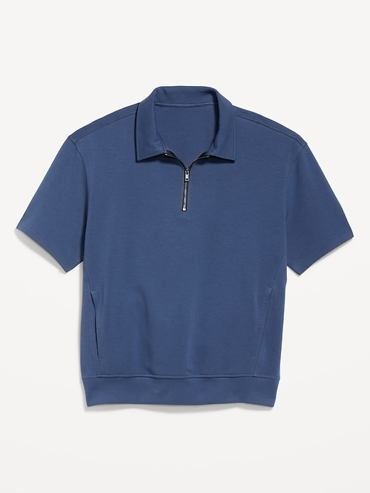 Image number 4 showing, Dynamic Fleece Quarter-Zip Polo