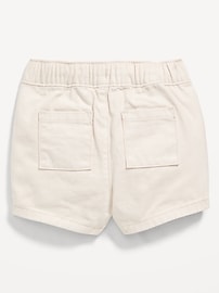 Image number 2 showing, Pull-On Twill Utility Shorts for Baby