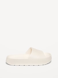 View large product image 3 of 4. Platform Slide Sandals for Girls (Partially Plant-Based)
