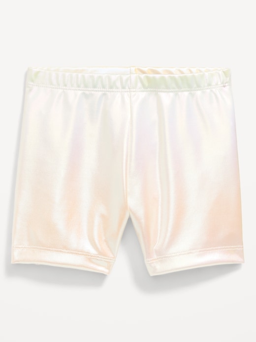View large product image 1 of 1. Shiny Biker Shorts for Toddler Girls