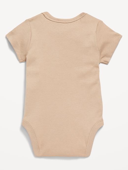 View large product image 2 of 3. Short-Sleeve Graphic Bodysuit for Baby