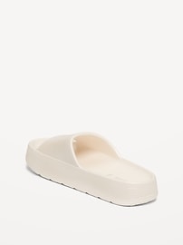 View large product image 4 of 4. Platform Slide Sandals for Girls (Partially Plant-Based)