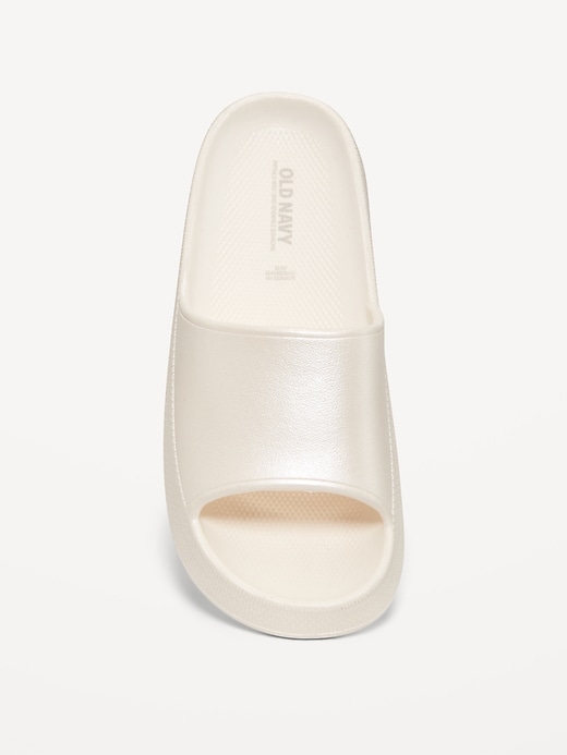 View large product image 2 of 4. Platform Slide Sandals for Girls (Partially Plant-Based)