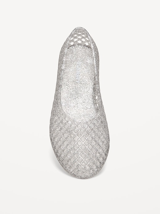 View large product image 2 of 4. Jelly Lattice Ballet Flats for Girls