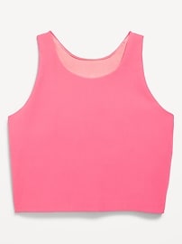 View large product image 3 of 4. PowerSoft Longline Sports Bra for Girls