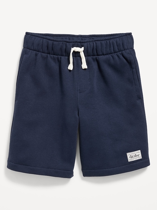 View large product image 1 of 1. Below Knee Fleece Jogger Shorts for Boys