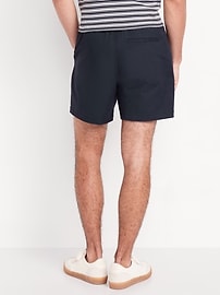 L'image numéro 2 présente Short de jogging en sergé, entrejambe de 5 cm