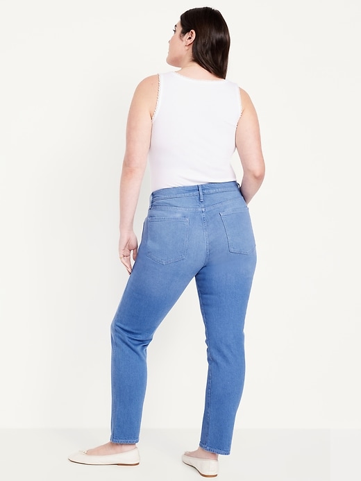 Image number 3 showing, High-Waisted Vintage Slim Jeans