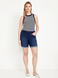 High-Waisted Wow Jean Shorts -- 7-inch inseam