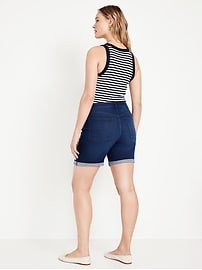High-Waisted Wow Jean Shorts -- 7-inch inseam
