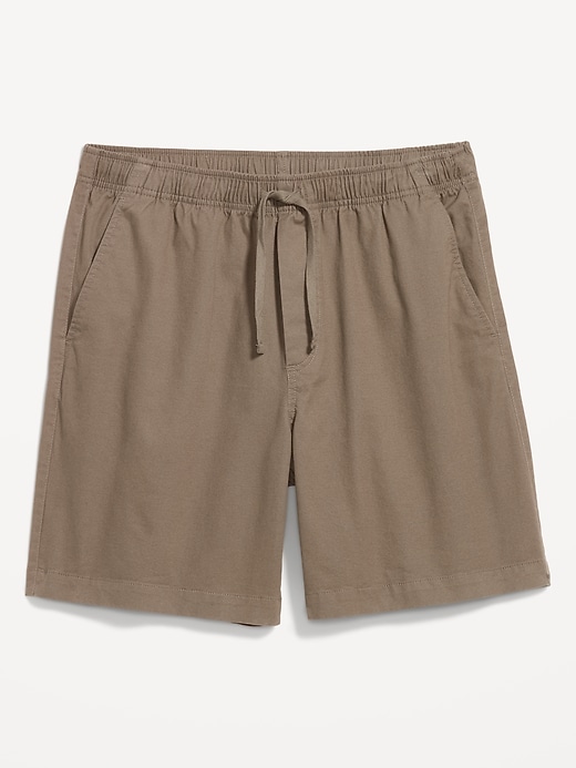 Image number 3 showing, Twill Jogger Shorts -- 7-inch inseam