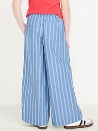 Image number 2 showing, Lighweight Printed Poplin Pants for Girls
