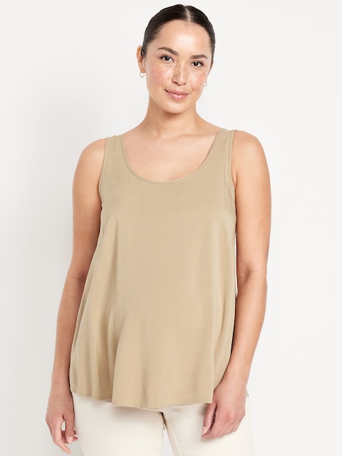 Maternity Scoop-Neck Tank Top