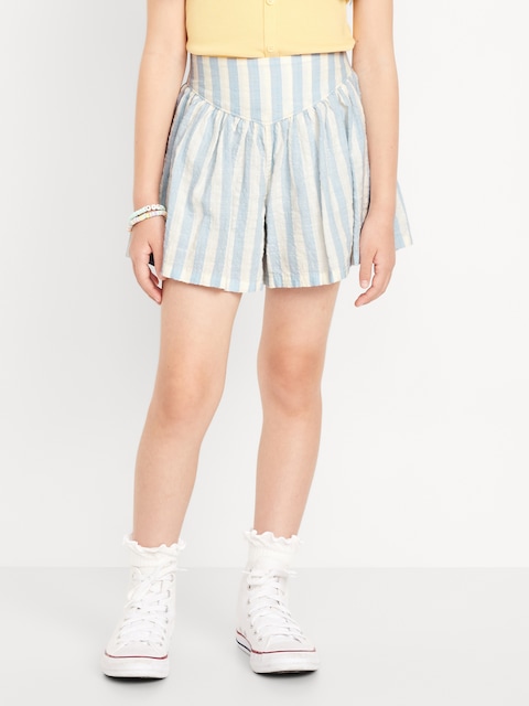 Printed Swing Culotte Shorts for Girls
