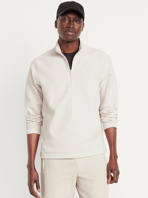 Dynamic Fleece Textured Half Zip
