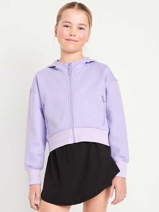 View large product image 1 of 4. Dynamic Fleece Zip-Front Performance Hoodie for Girls