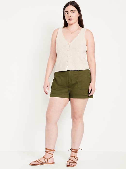 Image number 4 showing, High-Waisted OGC Chino Shorts -- 3.5-inch inseam