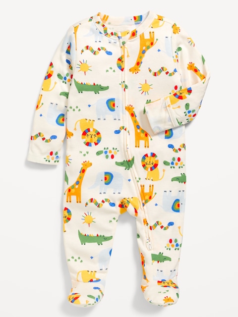 2-Way-Zip Sleep & Play Footed One-Piece for Baby