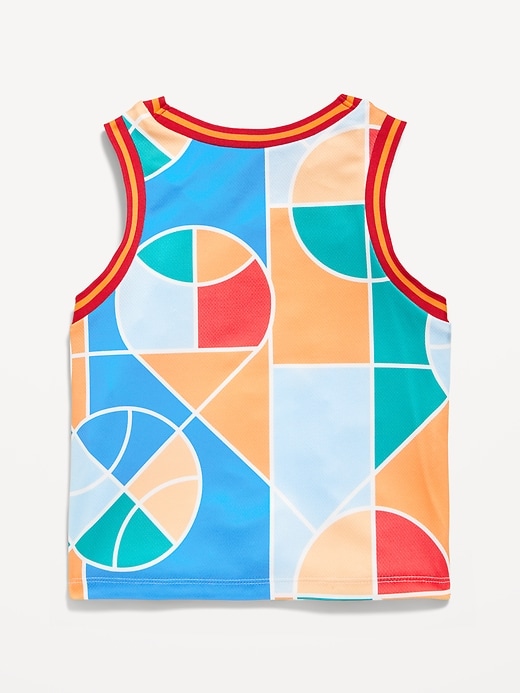 Image number 3 showing, Mesh Graphic Tank Top for Toddler Boys