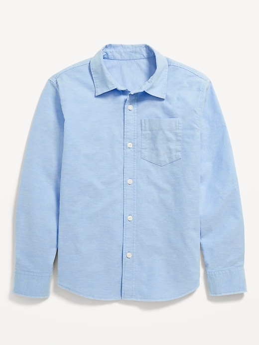 View large product image 2 of 2. Lightweight Oxford School Uniform Shirt for Boys