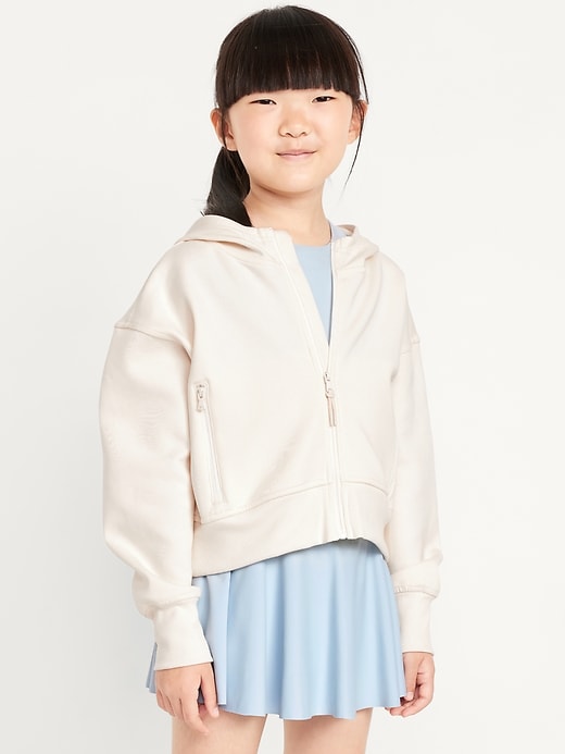 View large product image 1 of 3. Dynamic Fleece Zip-Front Performance Hoodie for Girls