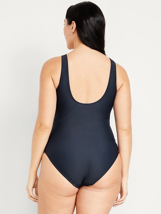 Image number 6 showing, Matte One-Piece Swimsuit