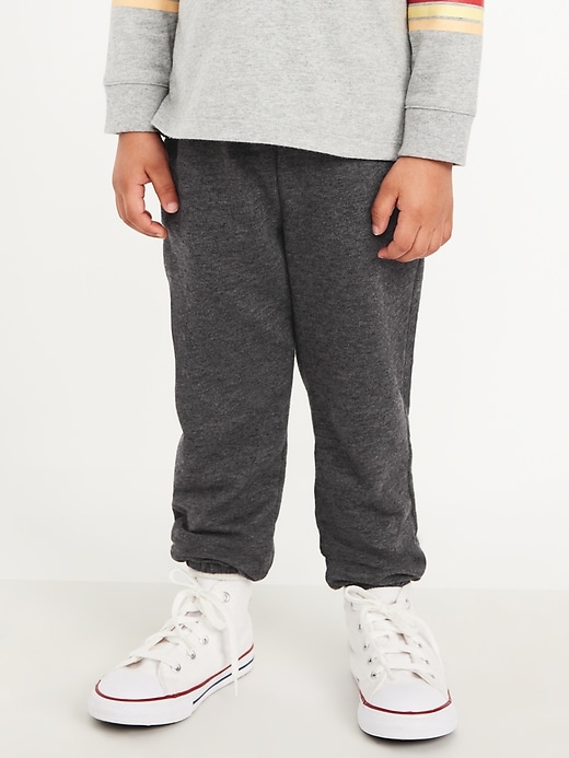 View large product image 2 of 3. Cinched-Hem Jogger Sweatpants for Toddler Boys