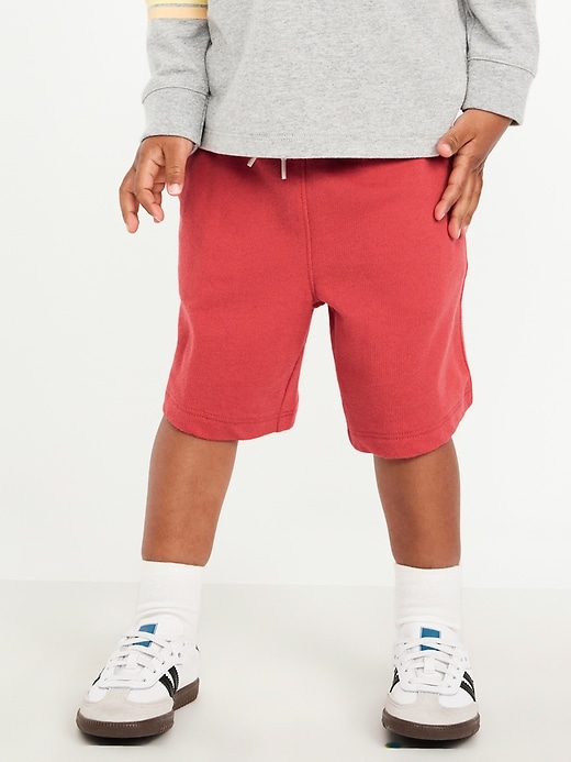 View large product image 2 of 3. French-Terry Jogger Shorts for Toddler Boys