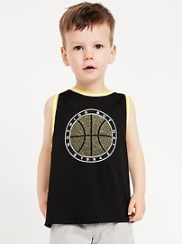 Image number 1 showing, Mesh Tank Top for Toddler Boys