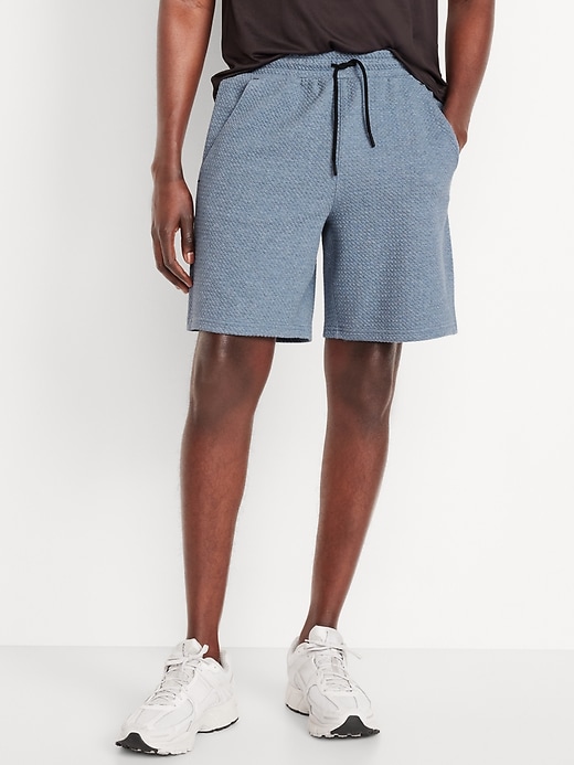 Image number 1 showing, Dynamic Fleece Textured Shorts -- 8-inch inseam