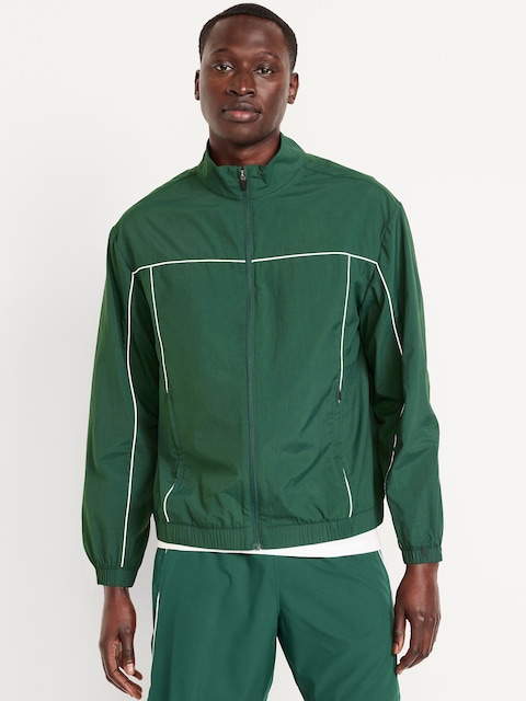 Nylon Track Jacket