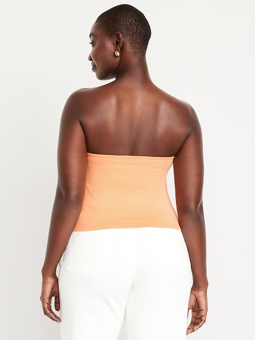 Image number 6 showing, Double-Layer Tube Top