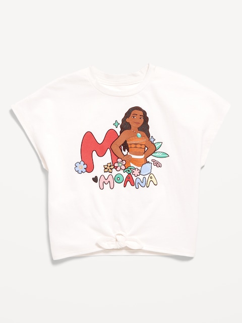 Disney© Graphic Tie-Knot T-Shirt for Toddler Girls