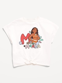 Image number 1 showing, Disney© Graphic Tie-Knot T-Shirt for Toddler Girls