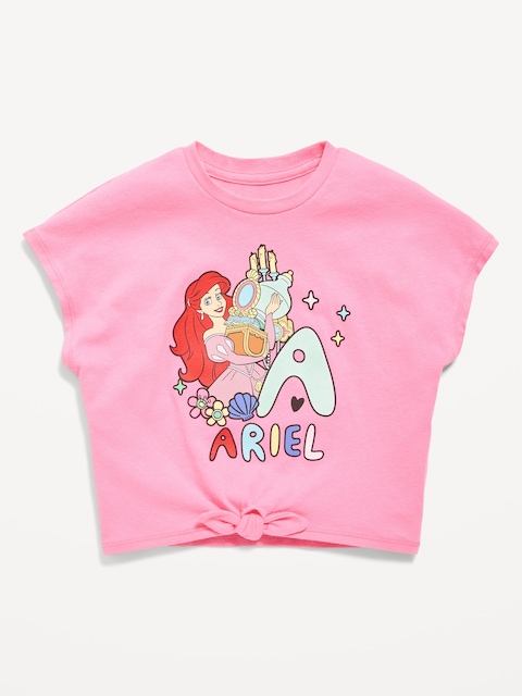 Disney© Graphic Tie-Knot T-Shirt for Toddler Girls