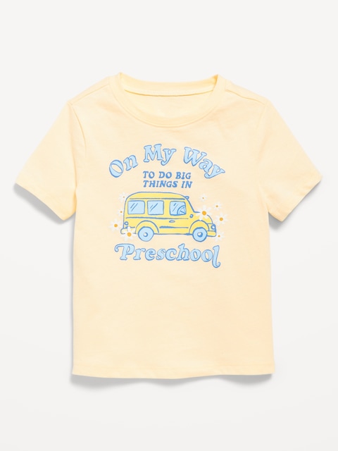 Short-Sleeve Unisex Graphic T-Shirt for Toddler