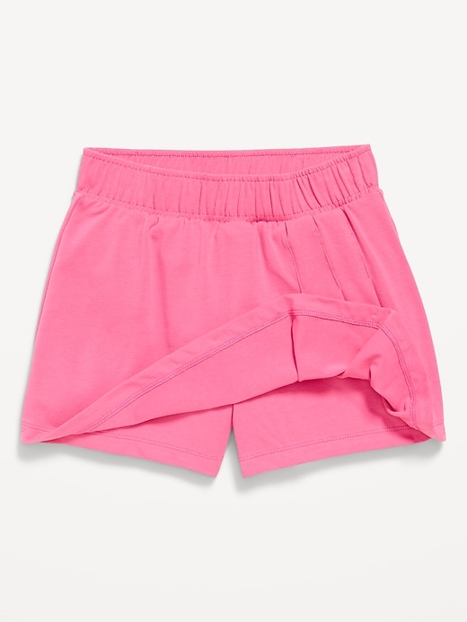 View large product image 2 of 3. High-Waisted PowerChill Pleated Performance Skort for Girls