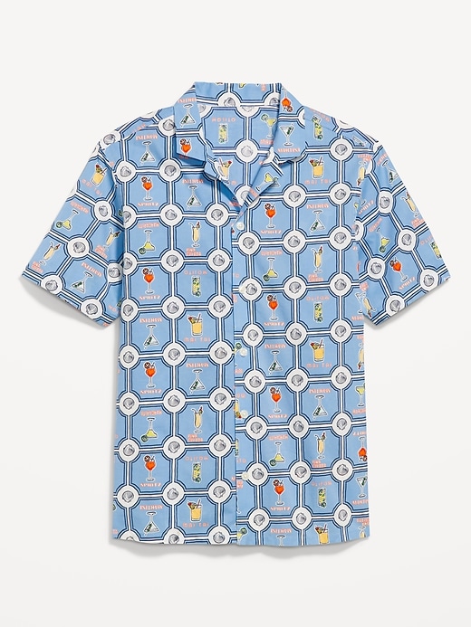 Image number 4 showing, Short-Sleeve Printed Camp Shirt