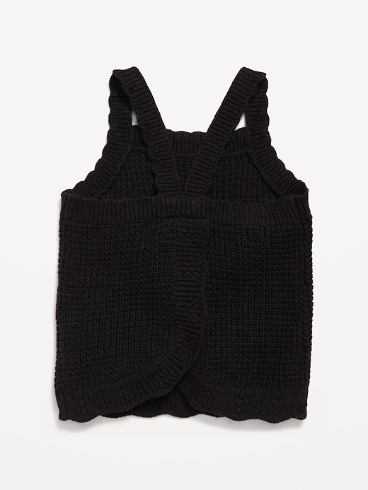 View large product image 2 of 2. Applique Sweater-Knit Tank Top for Toddler Girls