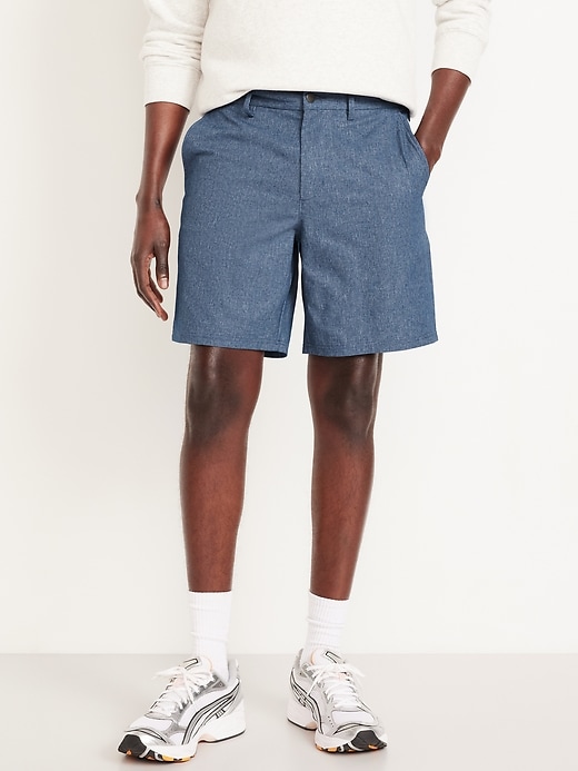 Image number 1 showing, Tech Hybrid Chino Shorts -- 8-inch inseam