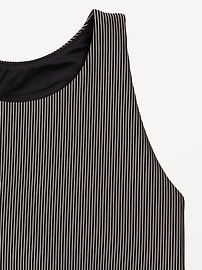 View large product image 5 of 5. PowerSoft Longline Ribbed Sports Bra for Girls