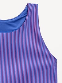 View large product image 5 of 5. PowerSoft Longline Ribbed Sports Bra for Girls
