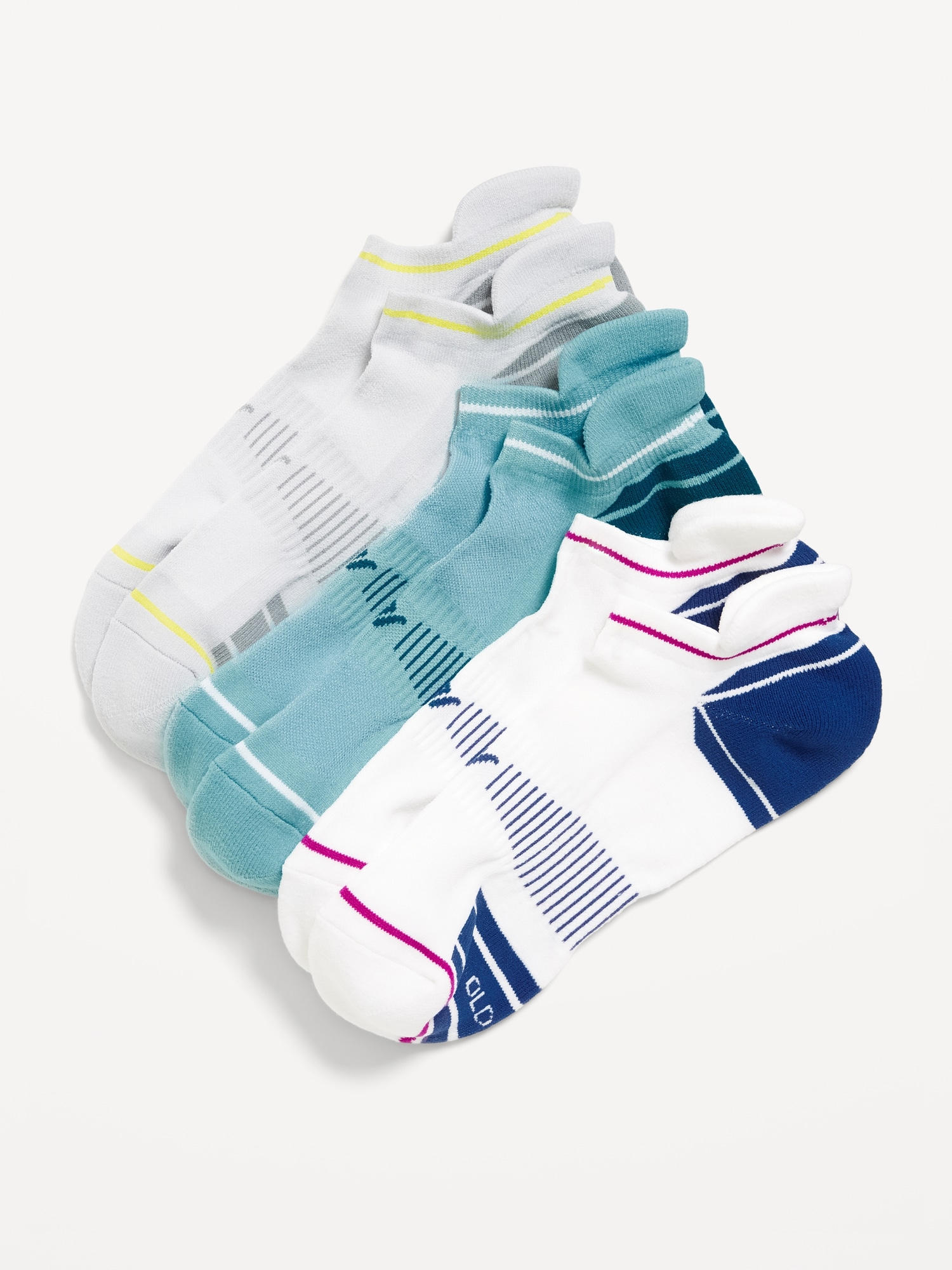 3-Pack Athletic Ankle Socks for Men
