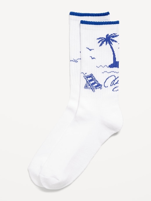 View large product image 1 of 1. Novelty Crew Socks for Men