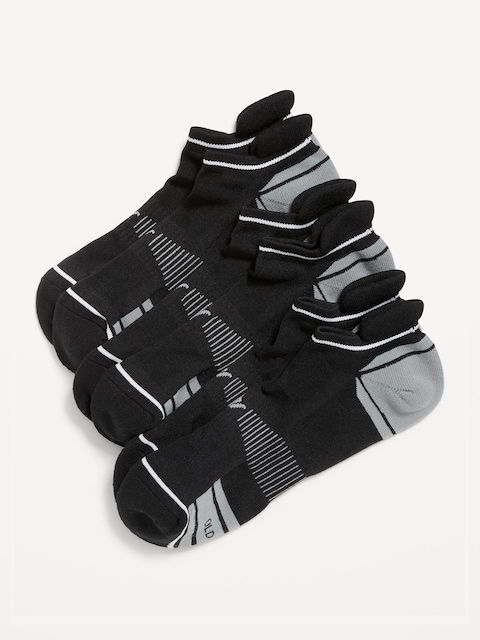 3-Pack Athletic Ankle Socks for Men