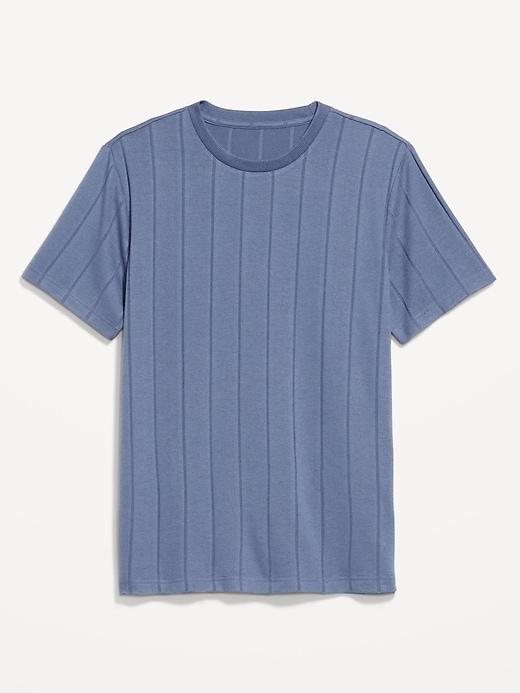 Image number 4 showing, Crew-Neck Ribbed T-Shirt