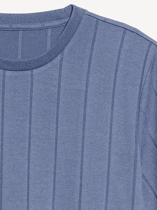 Image number 5 showing, Crew-Neck Ribbed T-Shirt